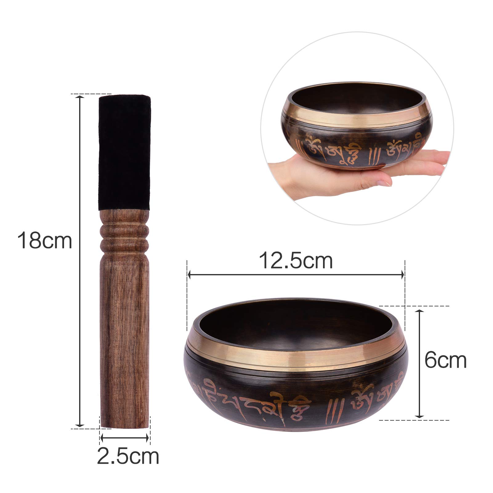 Amazon.co.jp: 仏教のシンギングボウル、JUANZI チベットシンギング