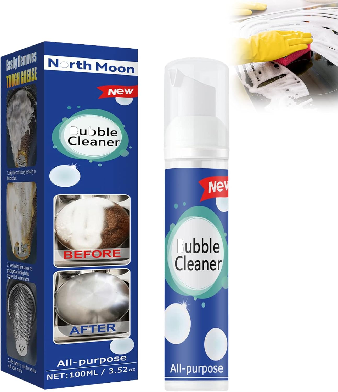 LSNTUU Mof Chef Cleaner Powder, Mof Chef Cleaning Powder