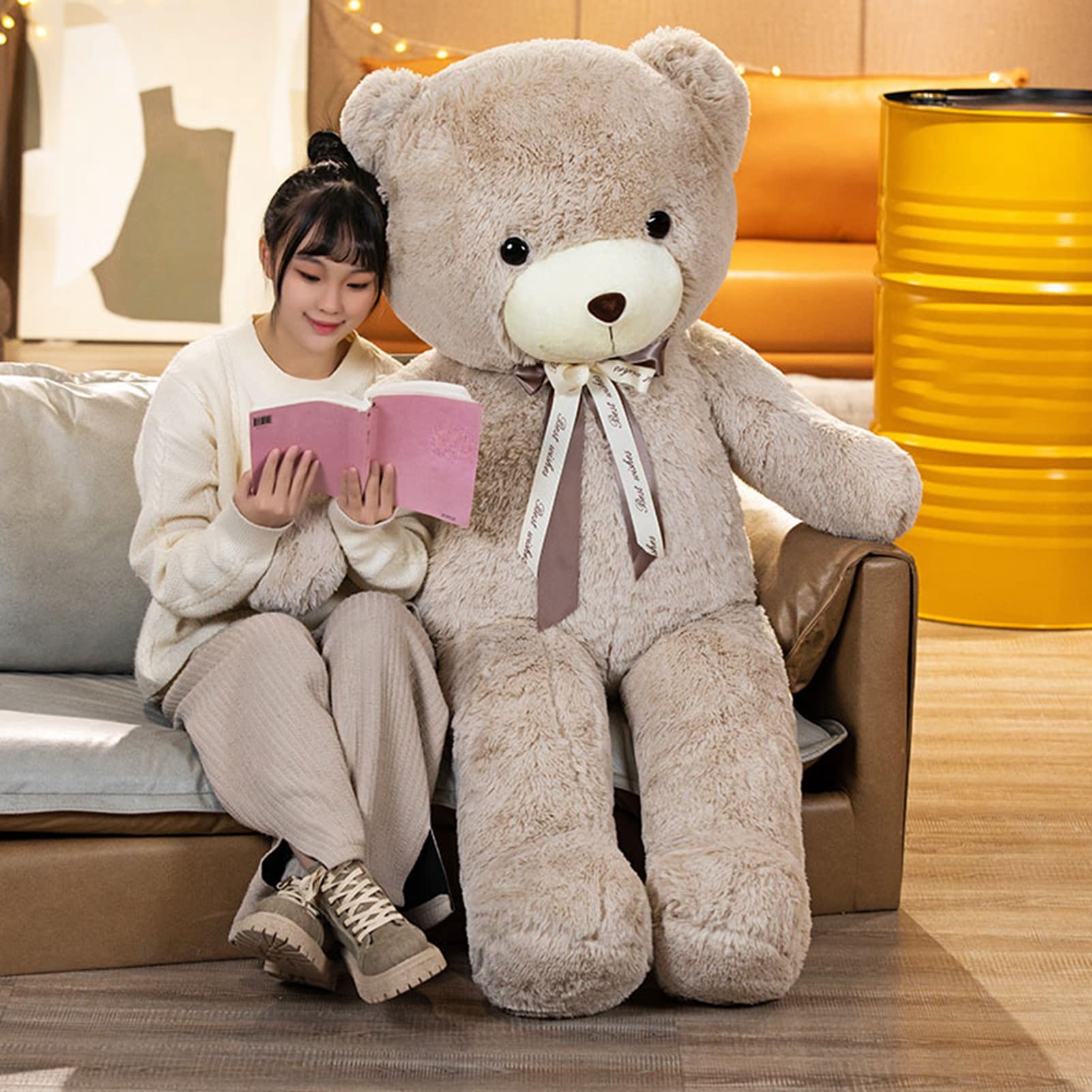 キキララ パフポフ ビッグぬいぐるみ ケープ付き 大きいクマ 特大 熊 ルミネ キキ】リトルツインスターズパフ・ポフ着ぐるみBIGぬいぐるみ