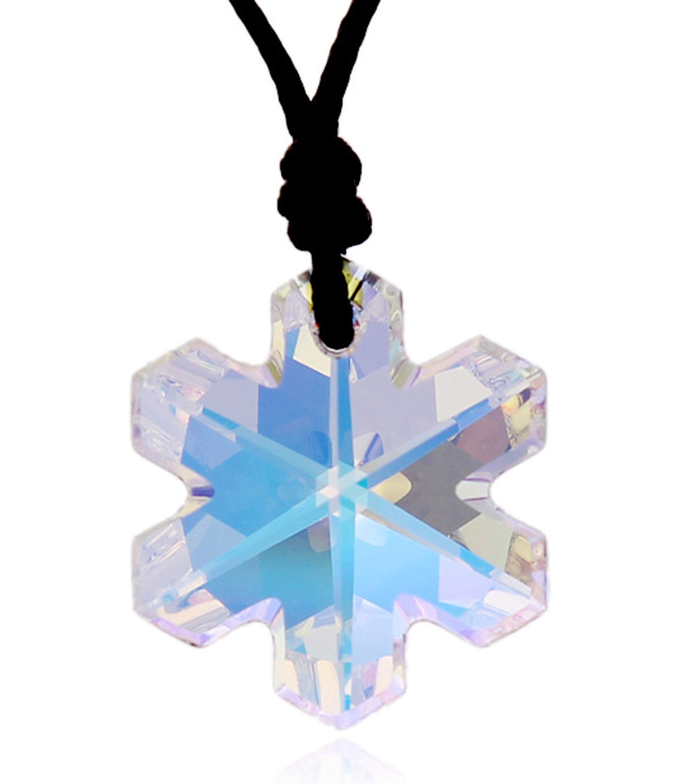 Gyn&JoySnowflake Chain Necklace Pendant