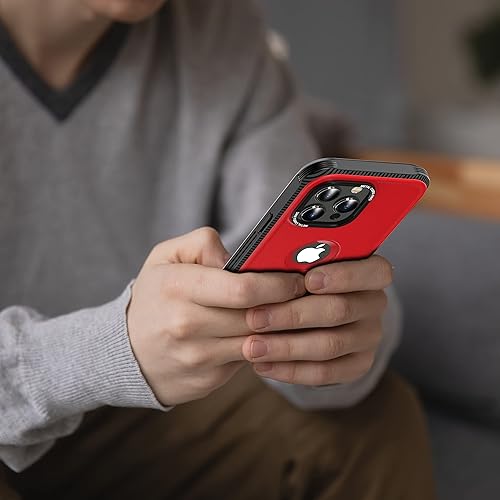 Miniatura 8 de WINTONG Funda magnética para iPhone 13 Pro, protección contra caídas de grado militar, cuerpo completo, a prueba de golpes, funda protectora