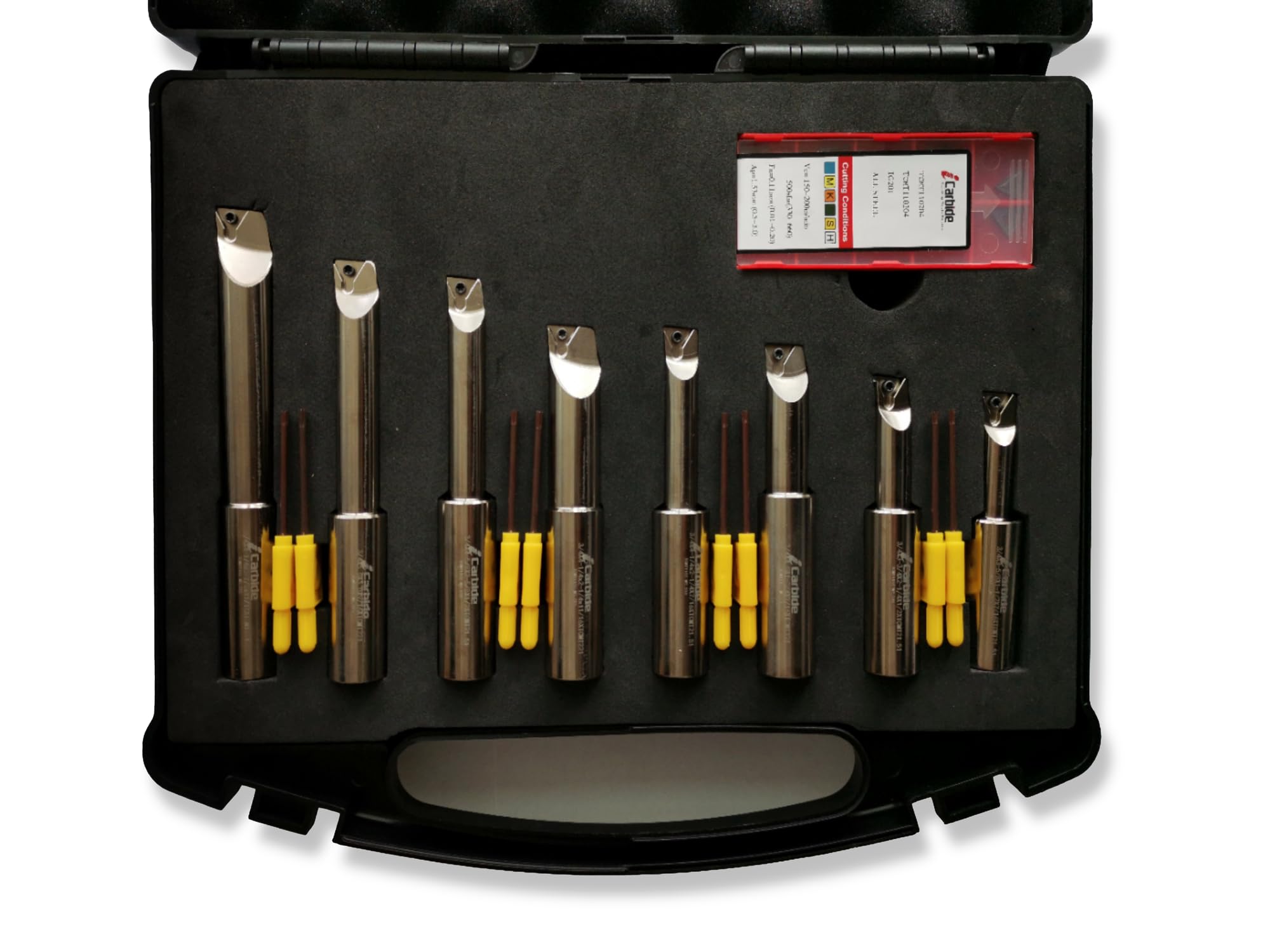 Indexable Boring Bar Set - Carbide Inserts -5