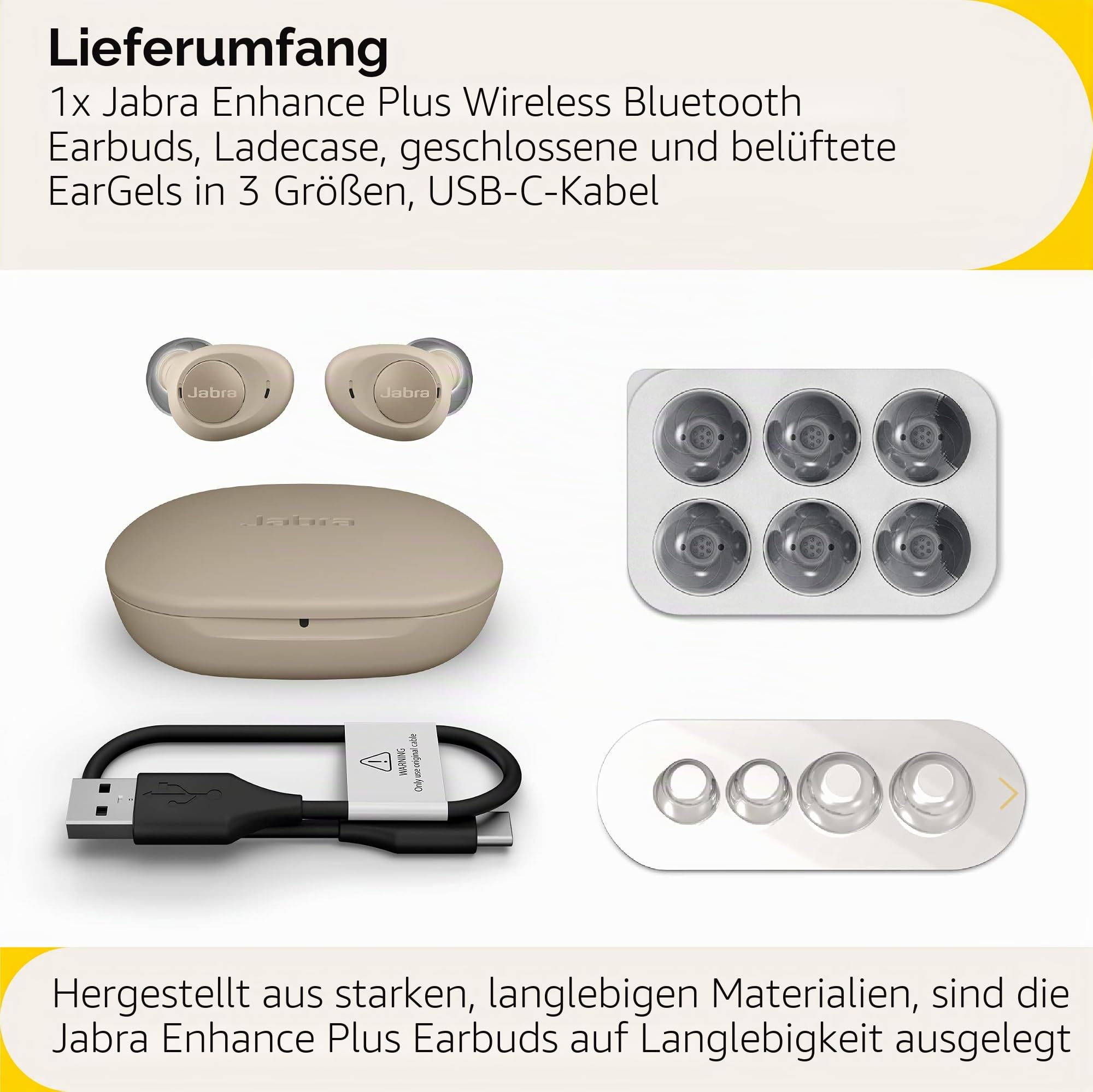 Jabra Enhance Plus Self-Attaching OTC Hearing Aids for Advanced