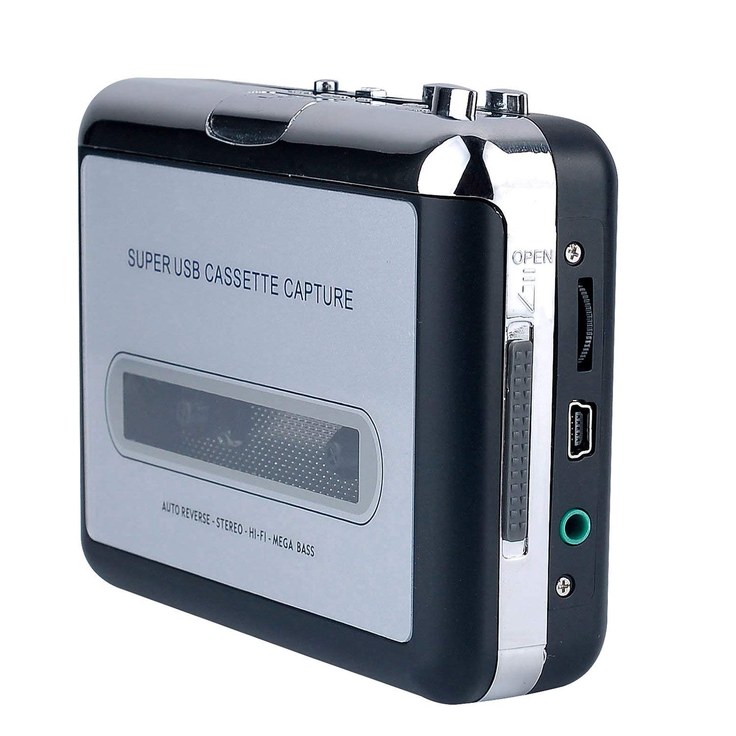 Lecteur de Cassette baladeur USB, convertisseur Audio vers MP3 Transformez Vos Cassettes en MP3