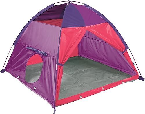 Miniatura 2 de Pacific Play Tents 20433 Hide Me Berry Cute Tent + Tunnel Combo 58" x 58" x 46"