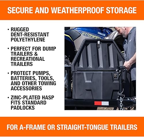 Vista 14 de Buyers Products - Caja negra para remolque de acero