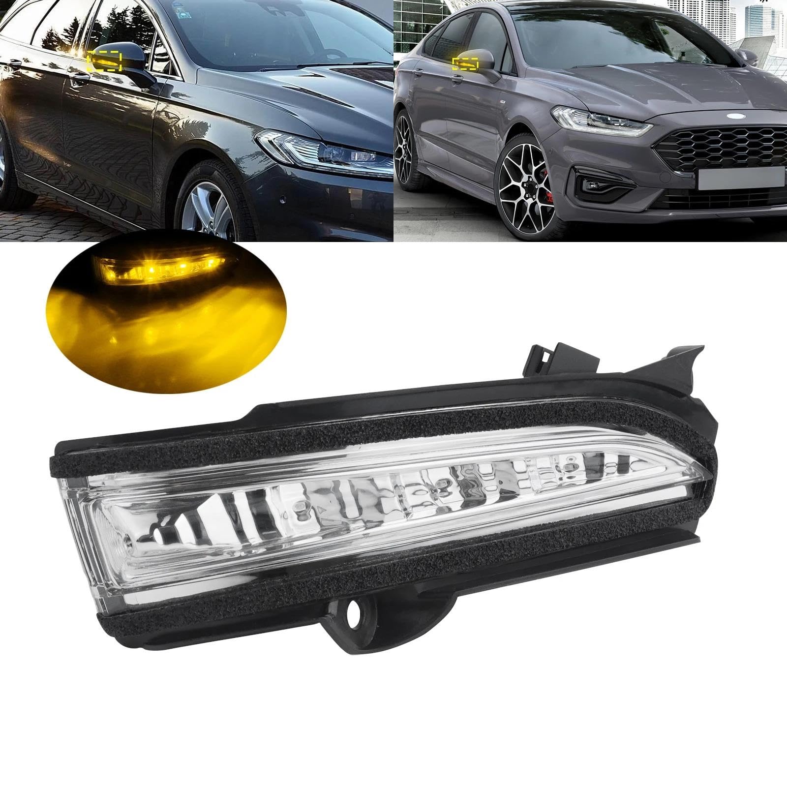 Para Mondeo MK5 2014-2019 Luz De Señal Indicadora De Espejo De Puerta