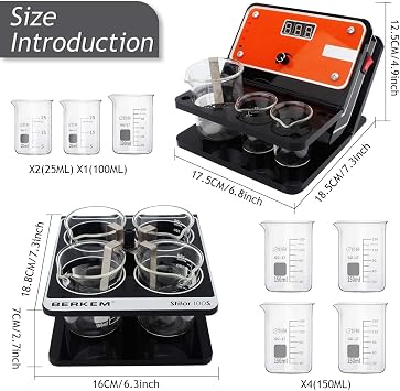 Gold Plating System - Pen Type Plating Machine for Jewelry Silver Gold Electroplating Kit with Solutions - Complete Partial Plating