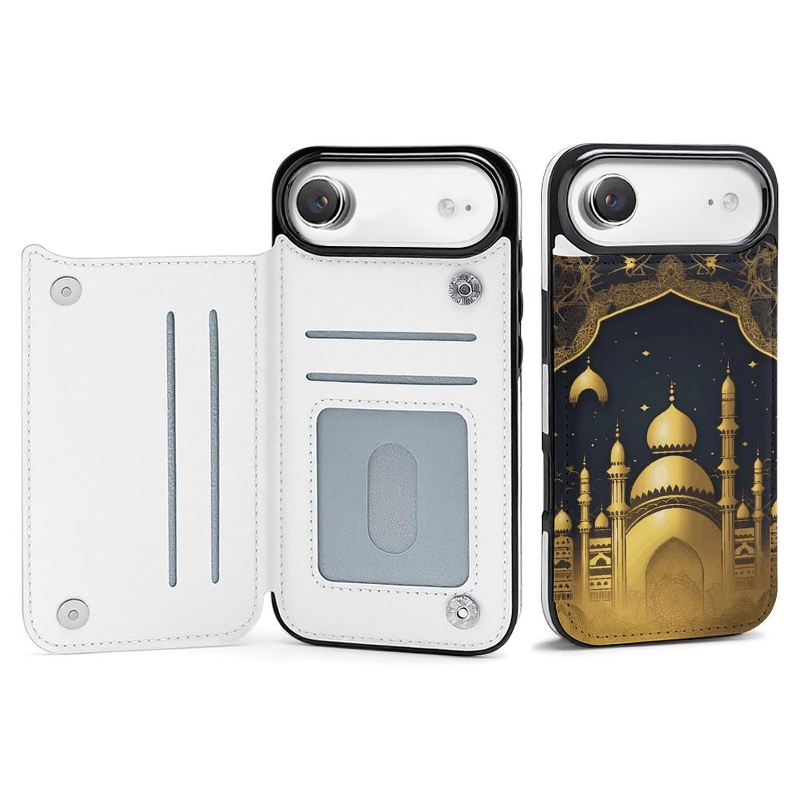 Étui iPhone 17 mosquée dorée cadeau parfait pour les fêtes de l'Aïd - 8