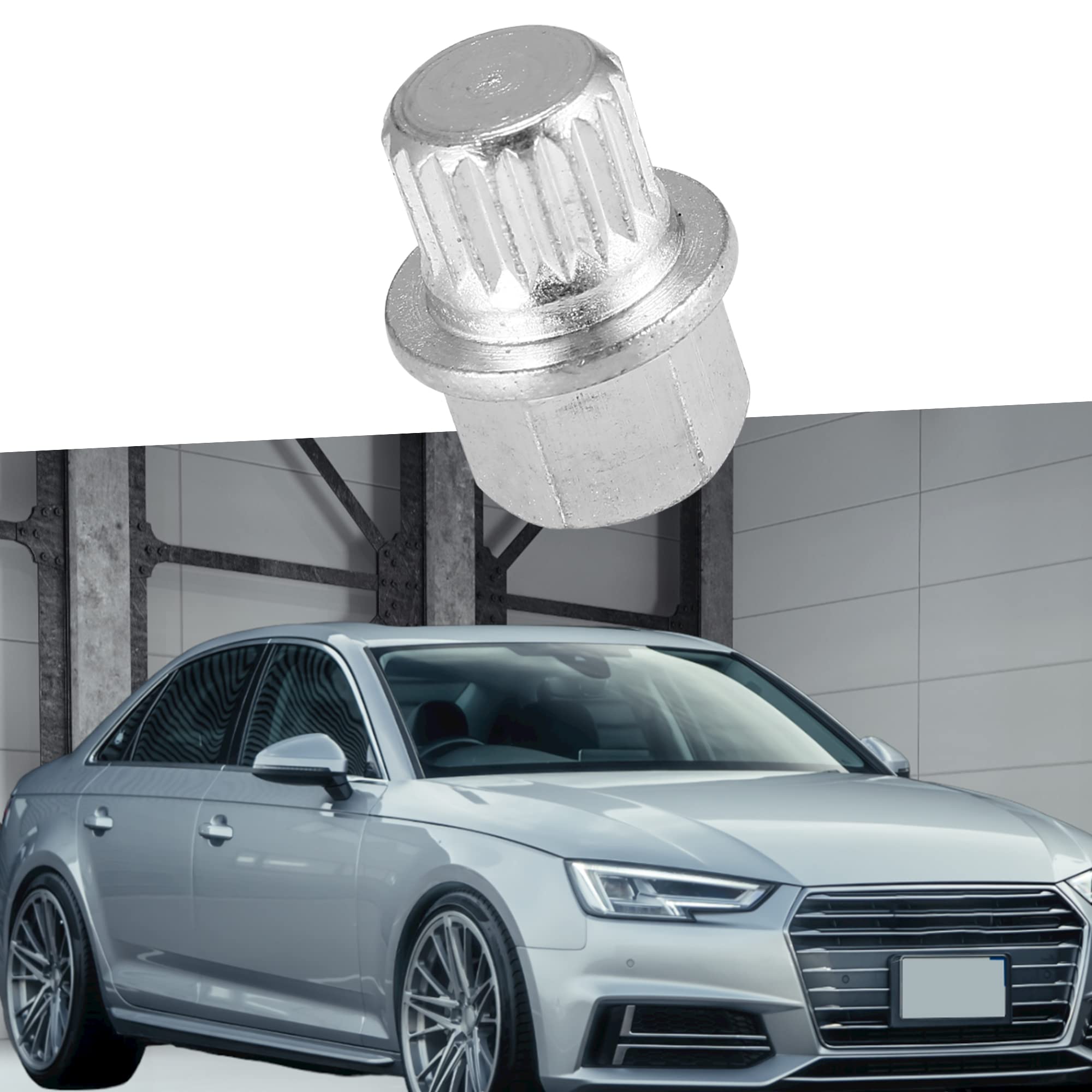 ABSOPRO Dado Antifurto per Auto Ruota Blocco Aletta ABC7/19PT per VW Audi