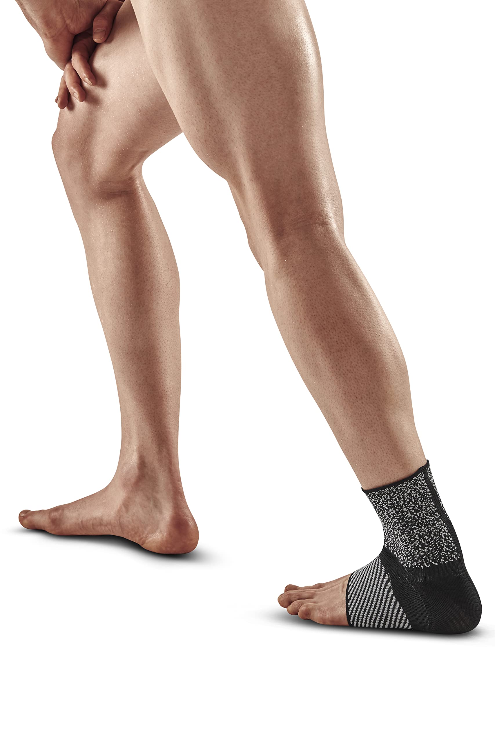 CEP - Ortho Achilles Sleeve MAX Support Compression Unisex | Achillessehnen Bandage mit 3D-Silikon-Pad zur Entlastung der Achilles Sehne | Fersen Bandage mit Kompression für Damen und Herren