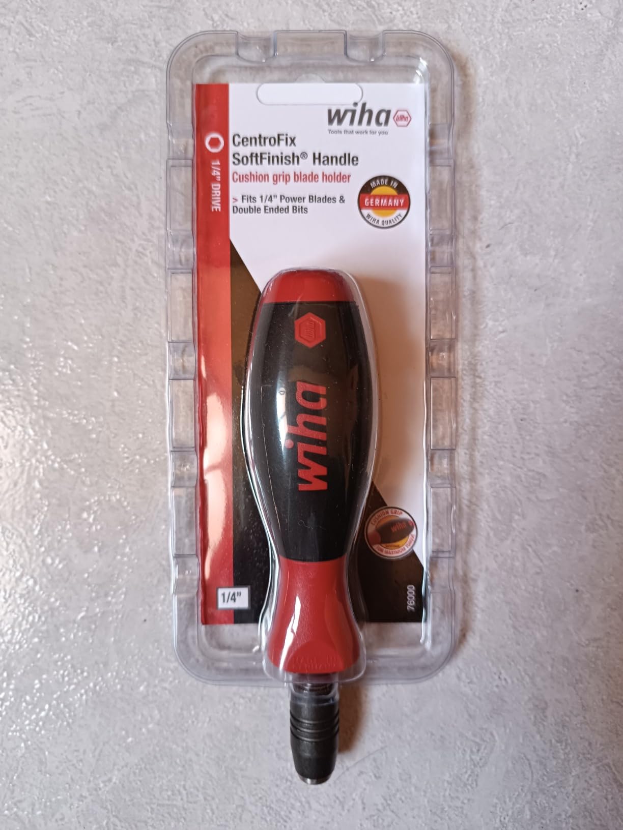 Wiha 76000 SoftFinish CentroFix Bit Holder : Amazon.in: Home Improvement