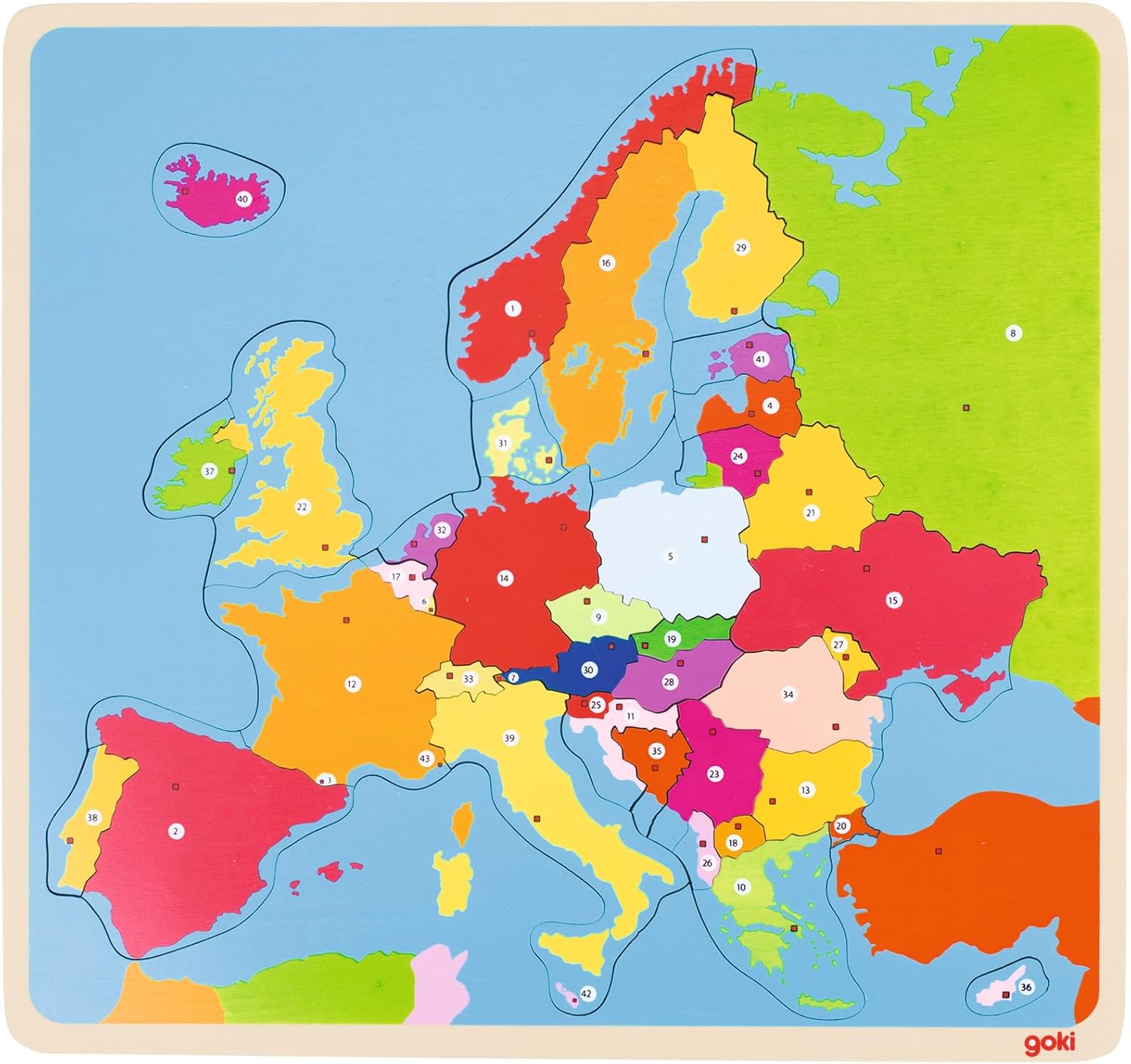 Goki Europa Puzzle (35 Piece)
