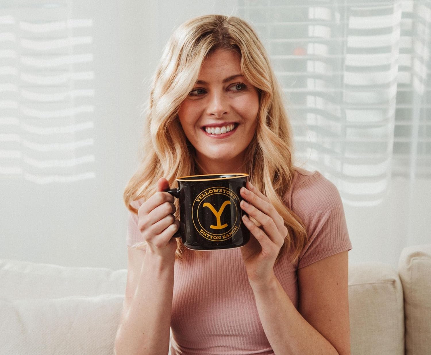 Silver Buffalo Yellowstone Dutton Ranch Ceramic Camper Mug | BPA-Free Coffee Cup For Espresso, Tea | Holds 20 Ounces - Image 6