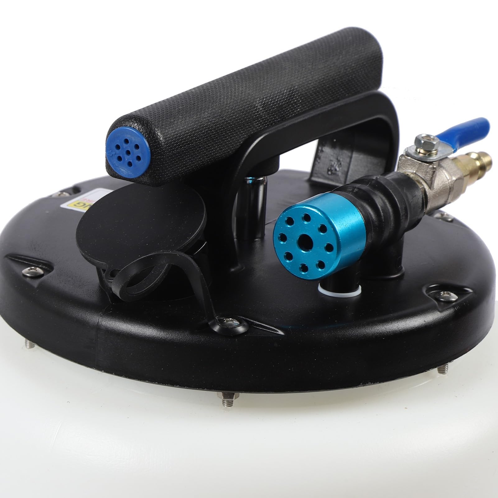 Dioche Evacuador de Fluidos Bomba Extractora de Aceite de 15 L Extractor de Fluidos de Vacío Manual Neumático para Automotrices y de Aceite