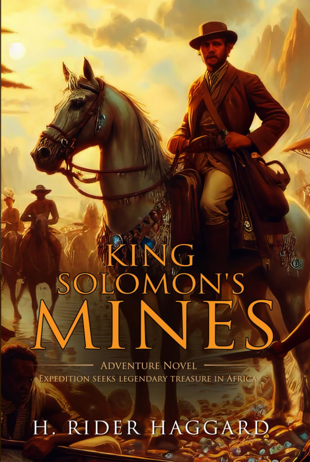 King Solomon's Mines: Complete with Classic illustrations and Annotation