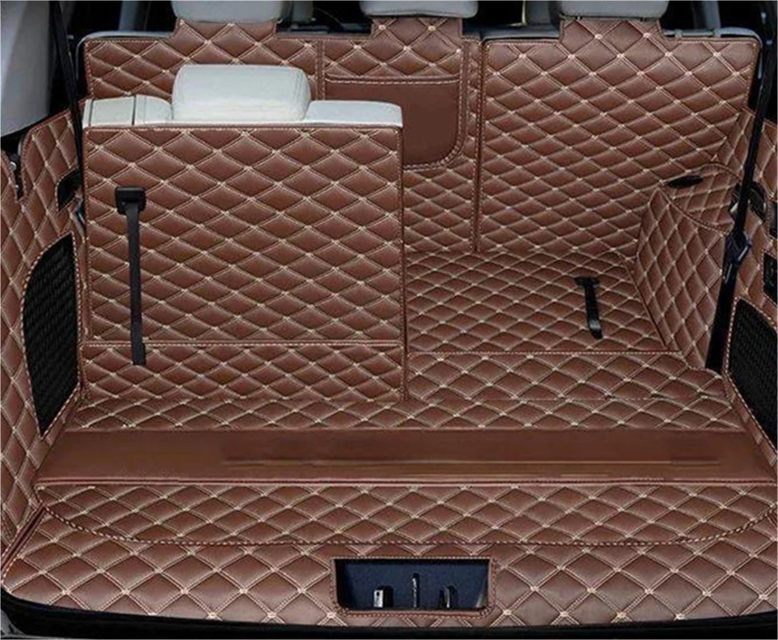 Tapis de coffre Toyota Prado 2010-2014 imperméable accessoire protection - 5