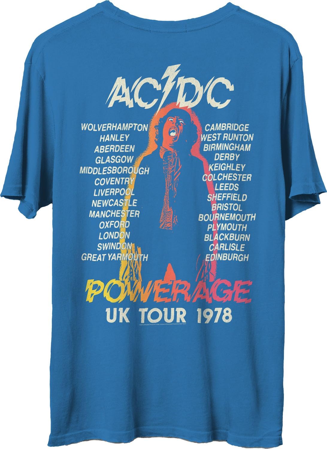 AC/DC Powerage Vintage Tee