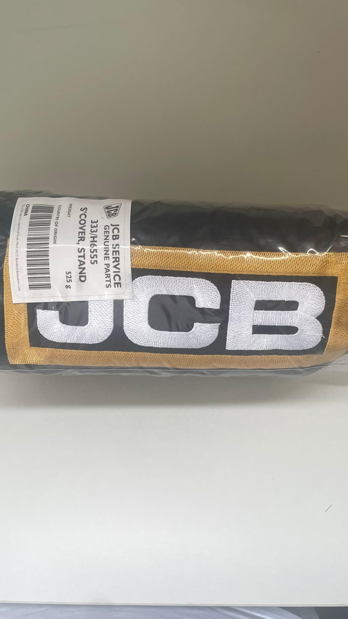 333/H6555 JCB Funda Protectora de Asiento Original | Resistente y Duradera para Maquinaria de Construcción | para Máquinas 3CX, 4CX, 90Z, 525, 540, 535, 525, 85Z, 50Z, 35Z, 220X