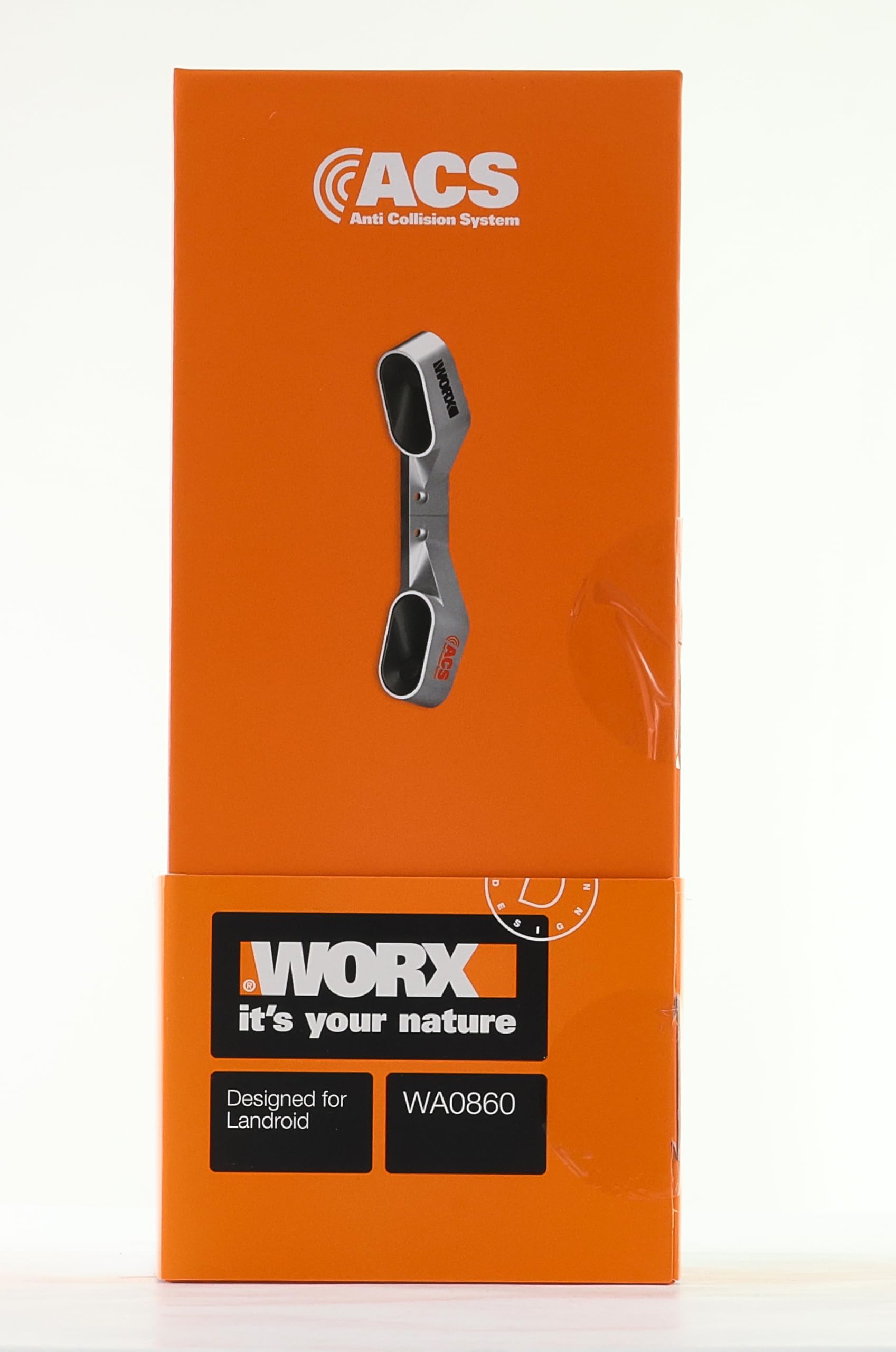 Worx WA0860 Landroid Modul Kollisionssensor ACS - Hindernisvermeidung - kompatibel für alle neuen Landroid Modelle ab 2019 - Farbe Silber
