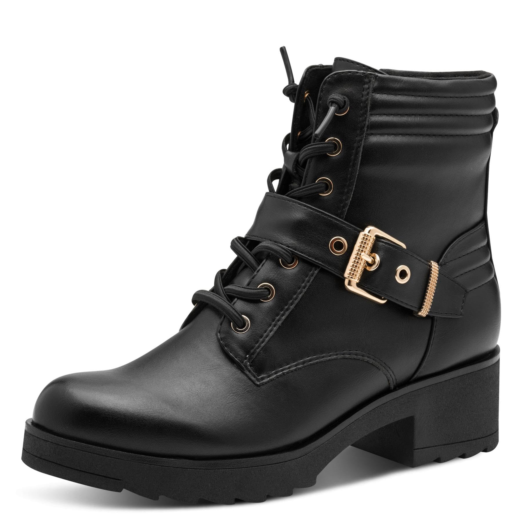 MARCO TOZZI Women's Laced Bootie 2-25210-43 Ankle Boot, Black, 4 UK