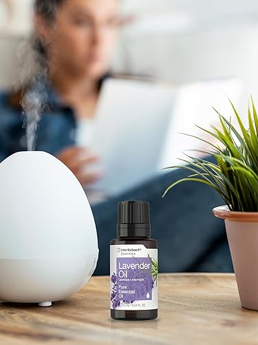 Miniatura 5 de Horbaach Aceite esencial de lavanda puro | 0.51 onzas líquidas | para piel, cabello, difusor, baño, aromaterapia, jabón y velas