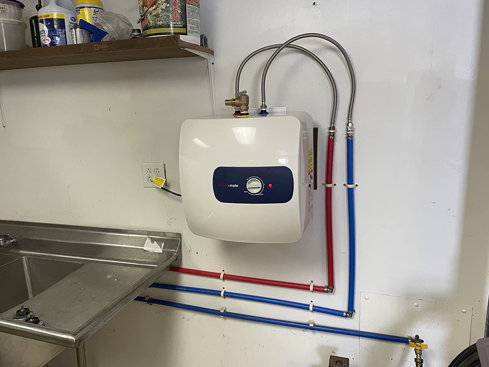 35/mo Finance thermomate Mini Tank Electric Water Heater ES400 4