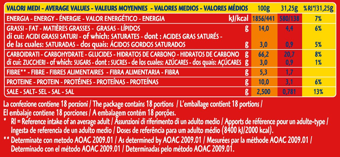 Gran Pavesi - Crackers Salados - 4 unidades de 560 g [2240 g]
