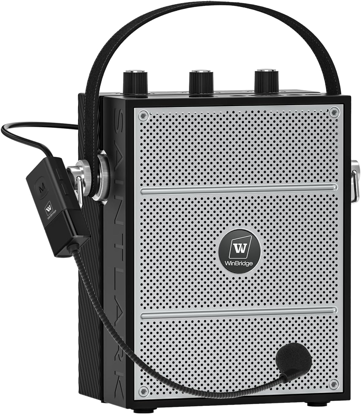 米海兵隊　拡声器 音が広がるWスピーカーで声がしっかり届く、両手が使えるハンズ
