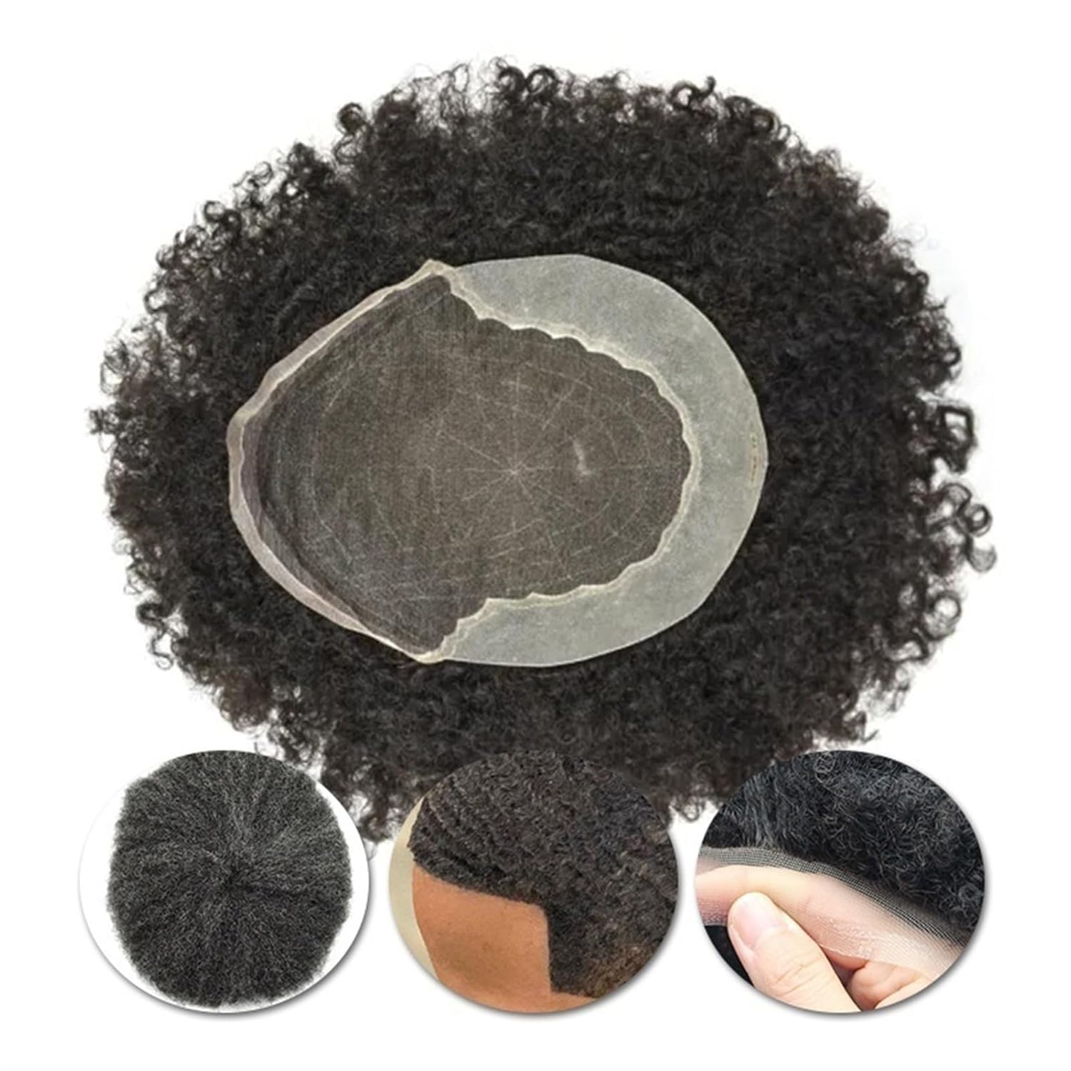 Men Wig Afro Curly Hair Toupee for Men Swiss Lace & PU Skin Base Curly Hair System Unit 4-25mm Curly Natural Black Indian Human Hair Men’s Toupee Toupee Mens Wigs(10MM-COLOR 1B-130 DENSITY,7×10) Men Wig Afro Curly Hair Toupee for Men Swiss Lace & PU Skin Base Curly Hair System Unit 4-25mm Curly Natural Black Indian Human Hair Men’s Toupee Toupee Mens Wigs(10MM-COLOR 1B-130 DENSITY,7×10)