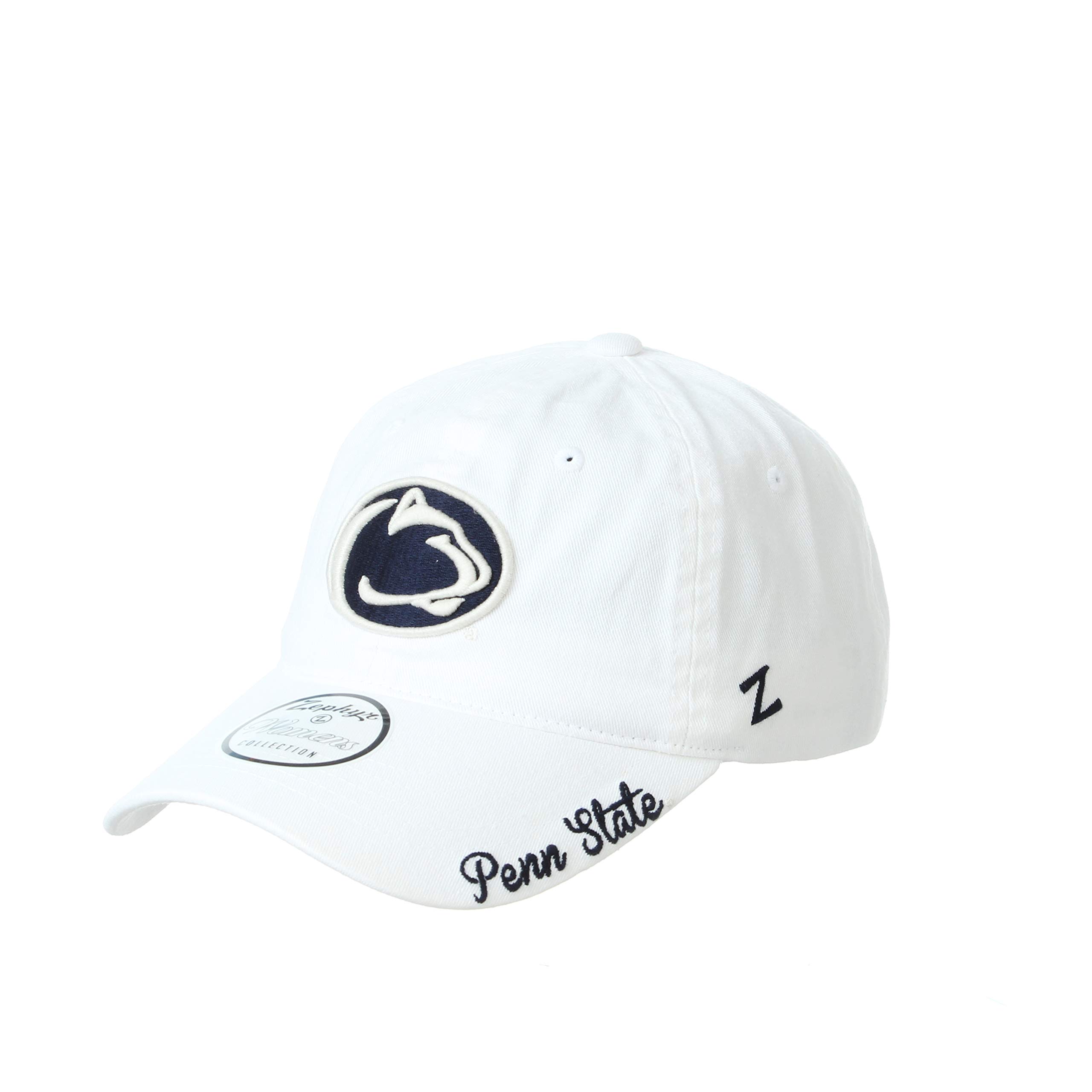 ZHATSWomen's Adjustable Scholarship Hat Icon White