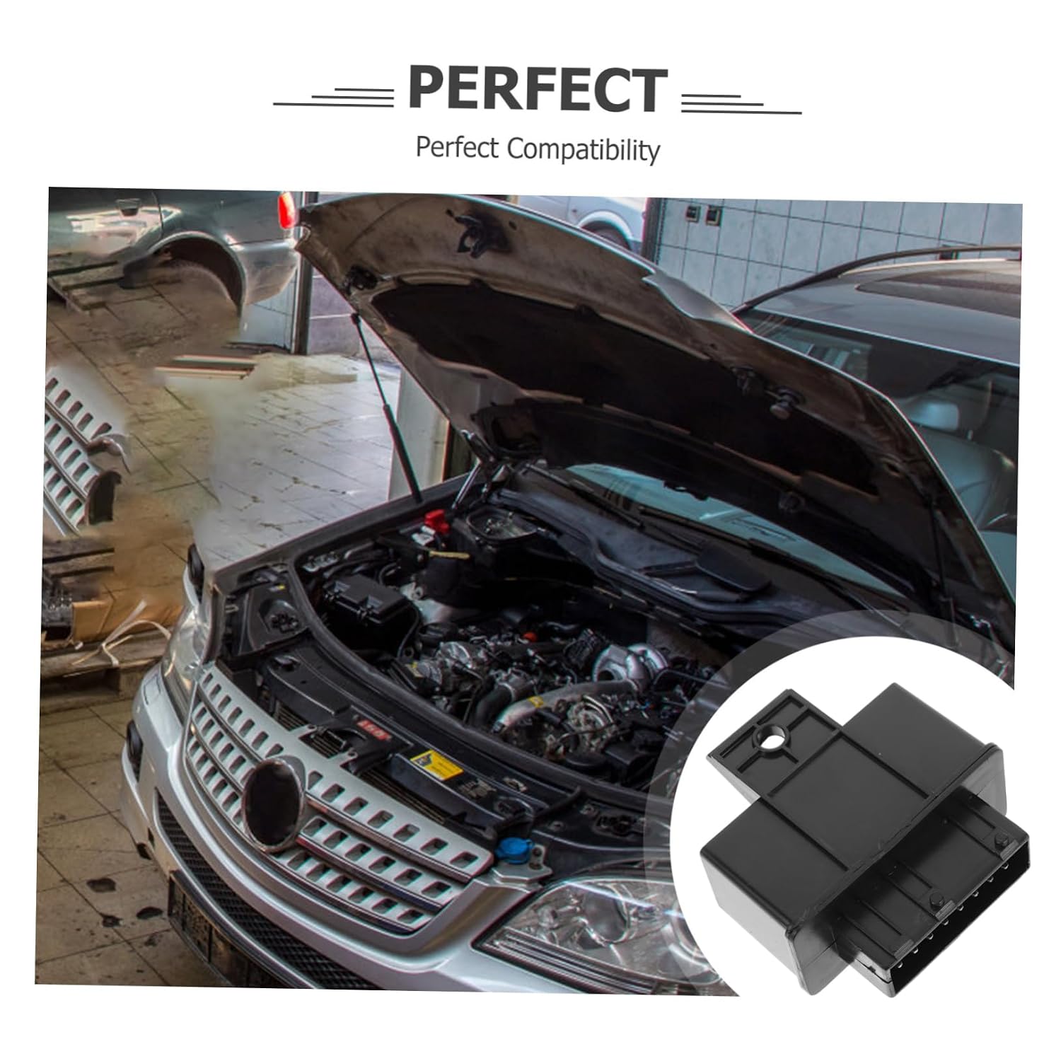Luxshiny Automotive Fuel Pump Relay Kit for Vehicles Standard Motor Relay for Engine Efficiency and