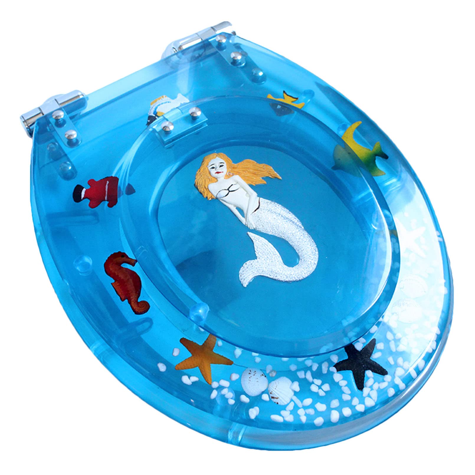 Dxpsxjl One Color Soft Close Oval Toilet Seat With Build-In Potty Training Seat, Fixing, Quick Release For Easy Cleaning Installation, Close, Seat, Build, Soft, Potty, Training, Toilet, Oval