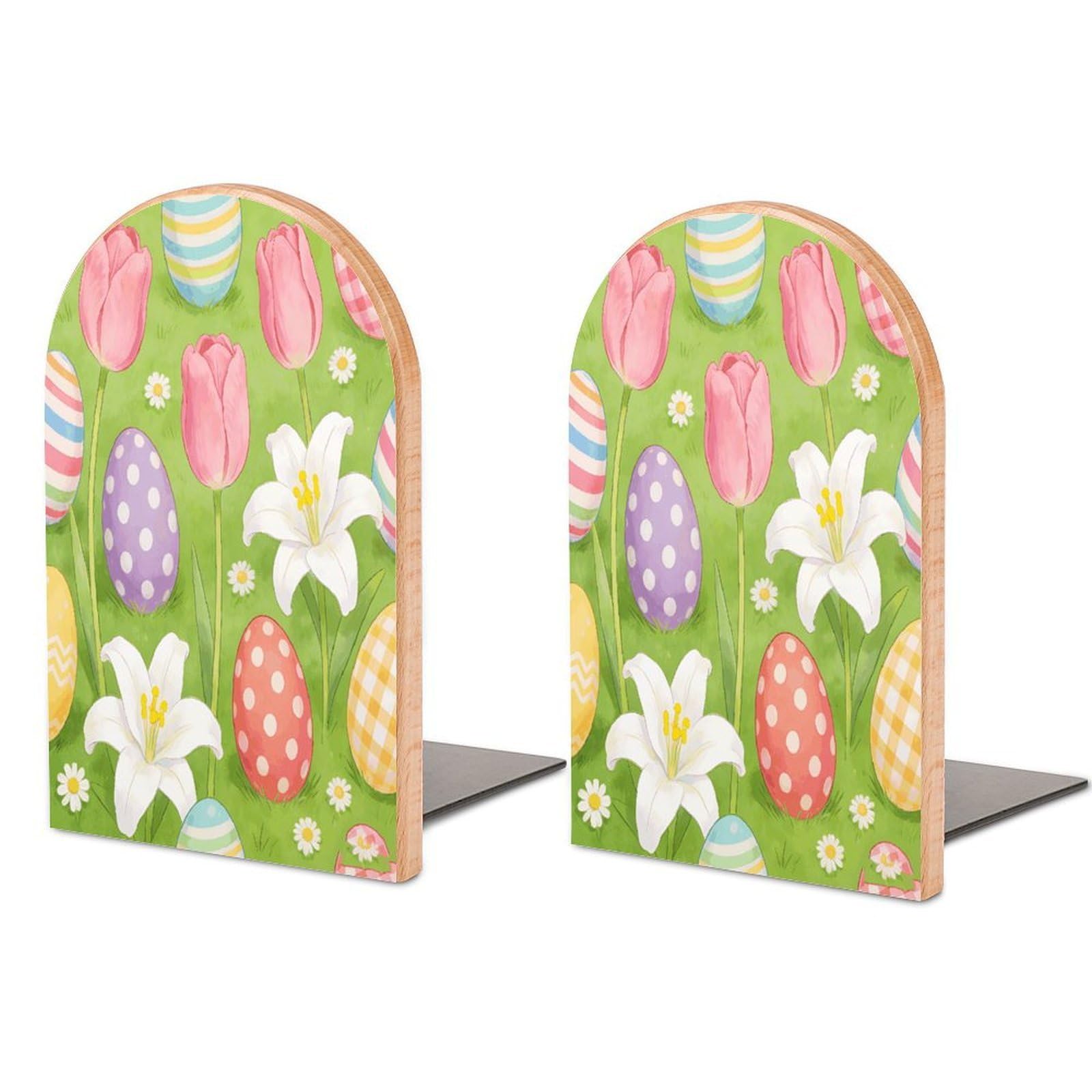 Sujetalibros de flores de Pascua decorativos para oficinas y hogar