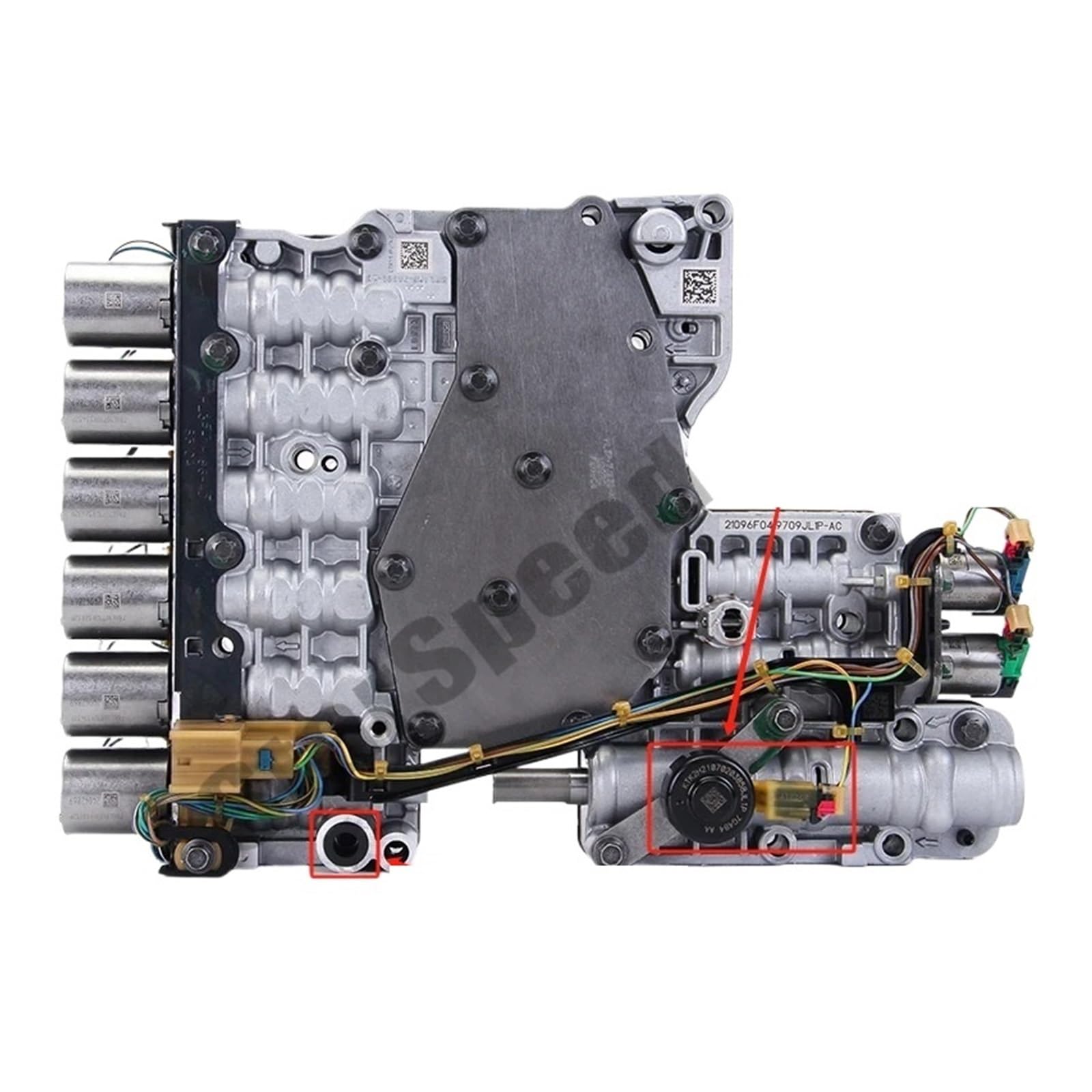 Qopiuytre Electronic Shift Transmission Valve Body 10R80 Automatic Transmission Valve Body Fit For Ford F150 Fit For Mustang Gt Fit For Lincoln Navigator Roadrunner Valve Body Assembly(Electronic Shift)