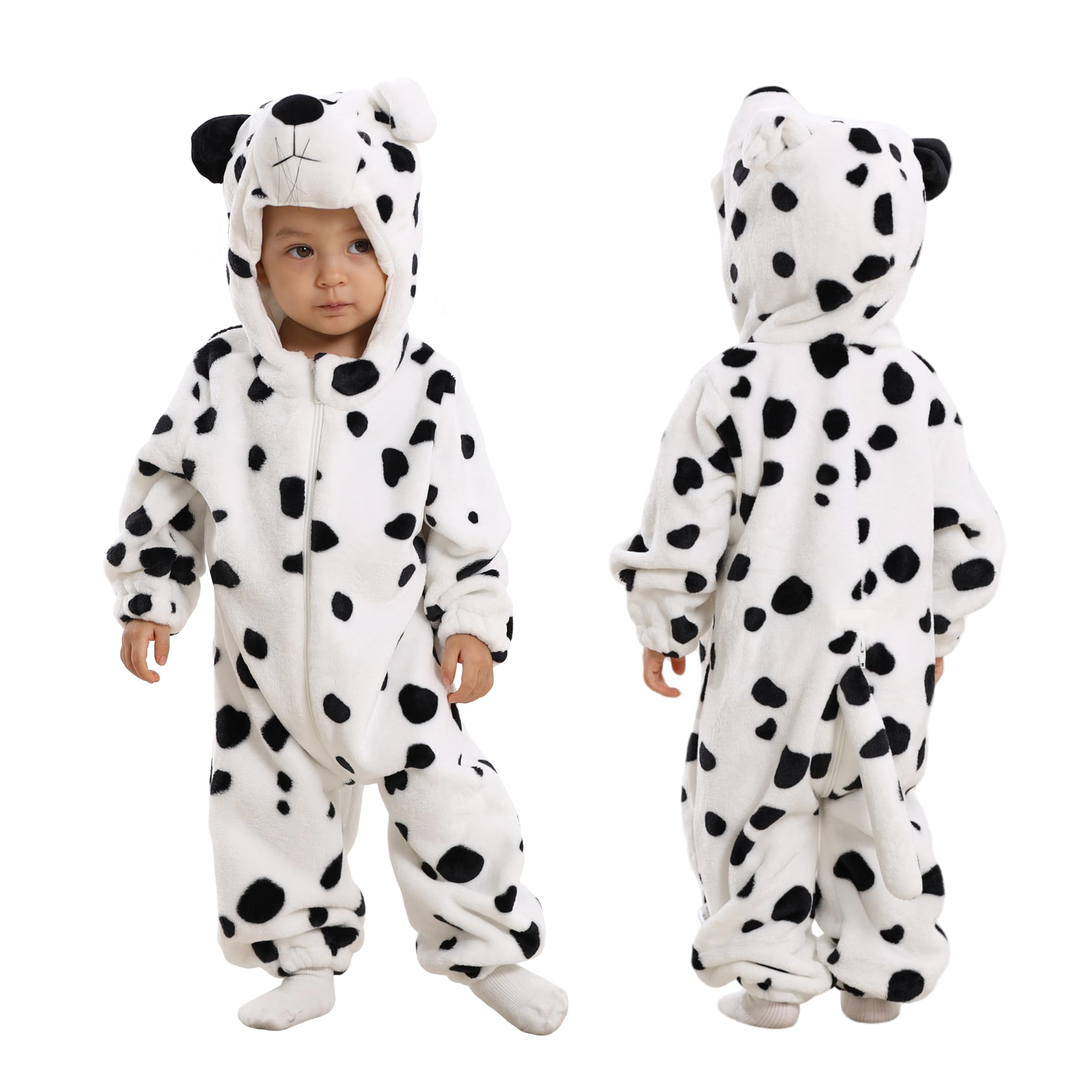 TONWHAR Kid's And Toddler's Animal Halloween Costume Outfit Baby One-Piece Rompers Onesie — view 18