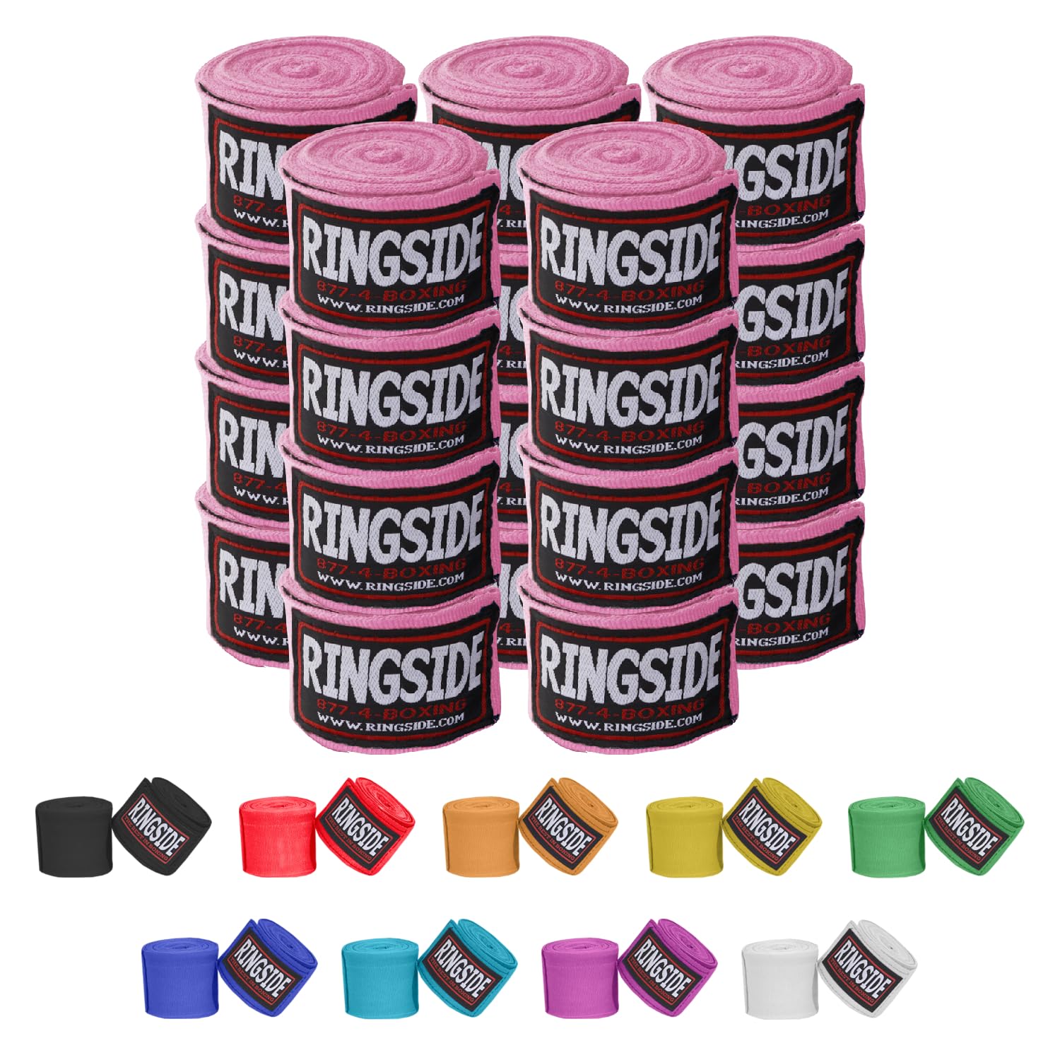Ringside Mexican Style Boxing Hand Wraps 180"