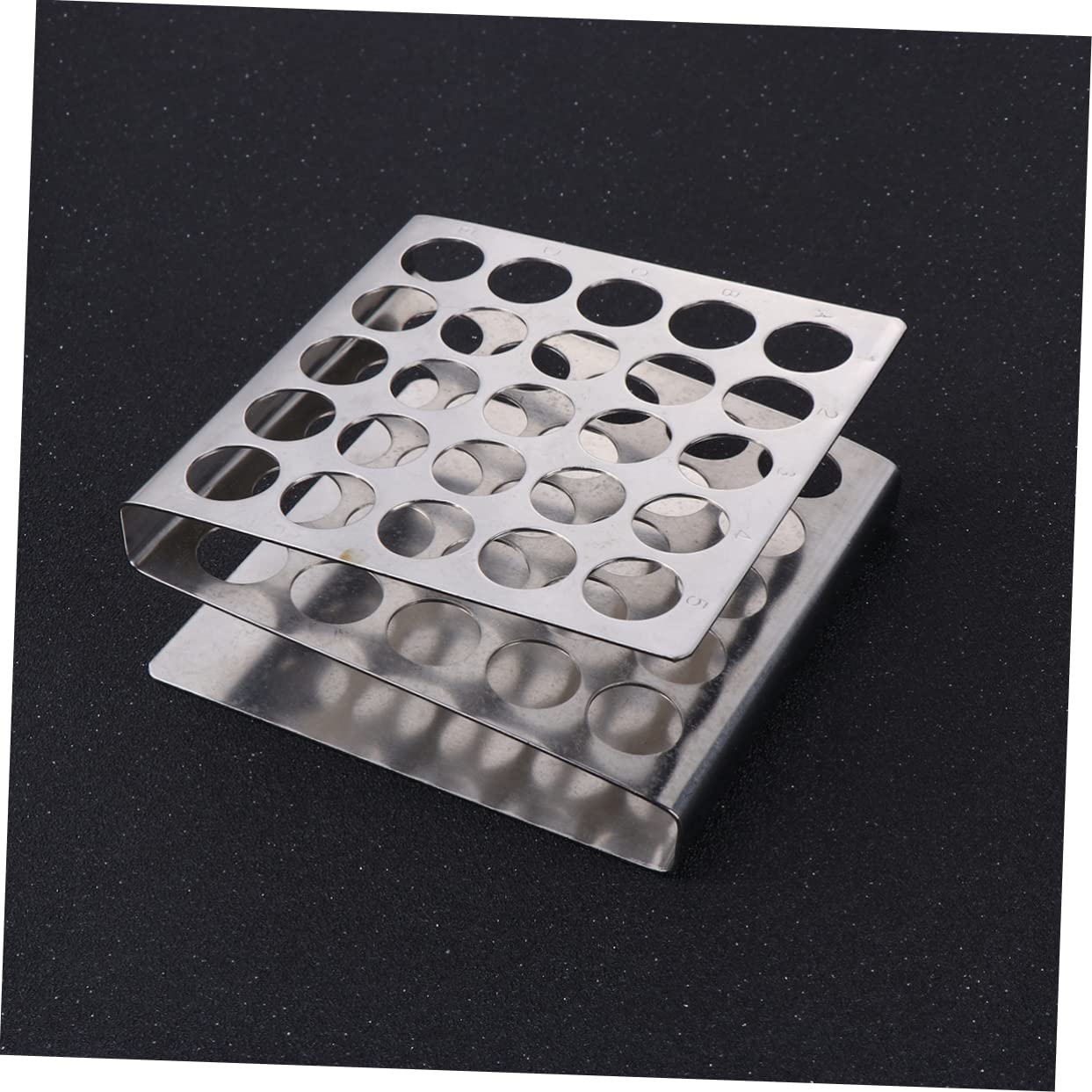 ULTECHNOVO 5 Pezzi 25 Forniture Per Laboratori Scolastici Rack Per Provette Da Laboratorio Vassoio Per Provette Chimica Del Portaprovette Provetta Rack Per Test Di Laboratorio Provette Con