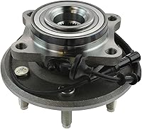 Vista 7 de Conjunto de rodamiento de rueda y buje TRQ para parte trasera izquierda y derecha, 2 piezas, compatible con Ford Expedition 2007-2010 y Lincoln