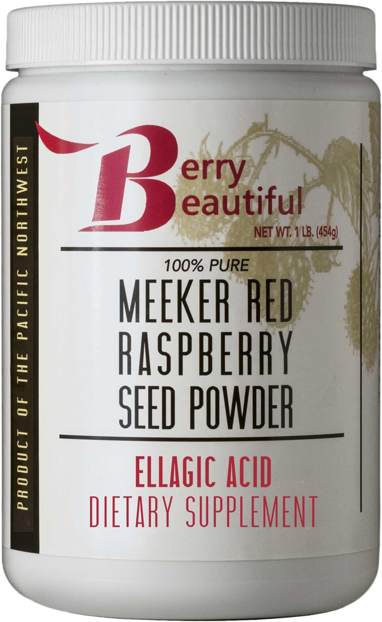 Meeker Red Raspberry Seed Powder - 0.5kg - Ingredient for Natural & Organic Cosmetics, Soaps & Scrubs