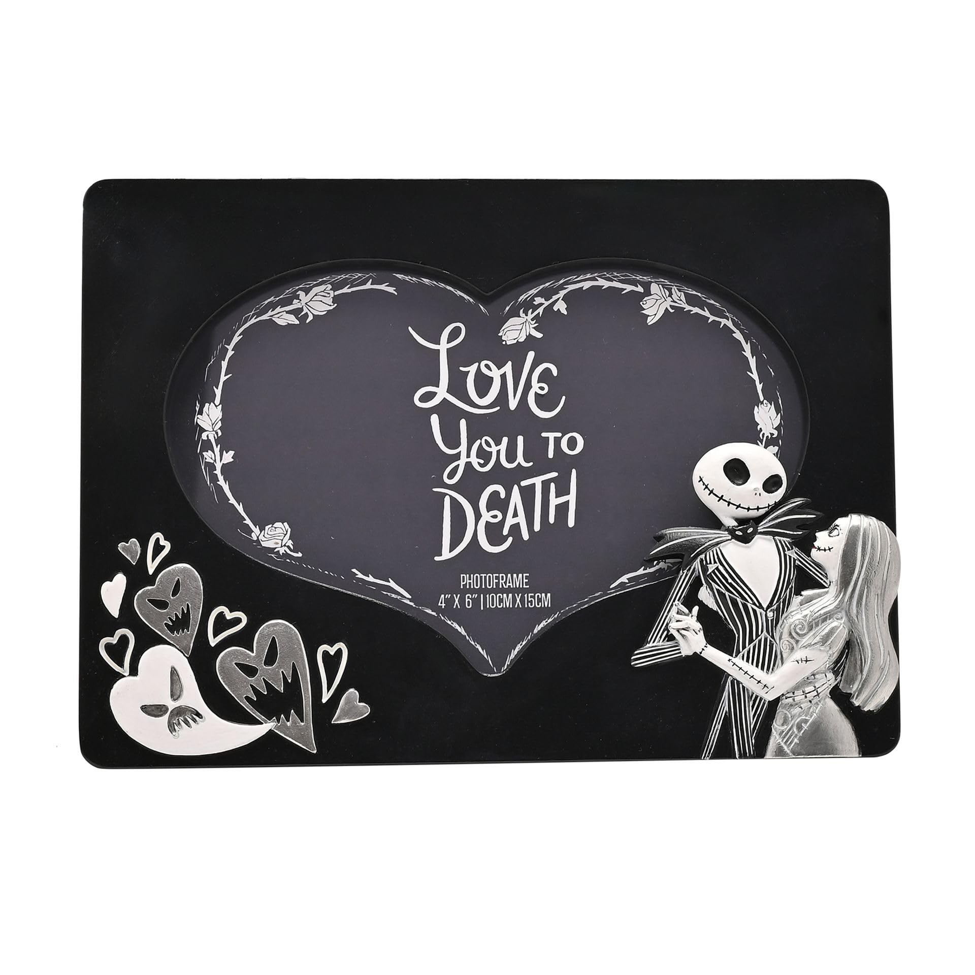Widdop And Co Black Disney Nightmare Before Christmas Frame - Love You To Death