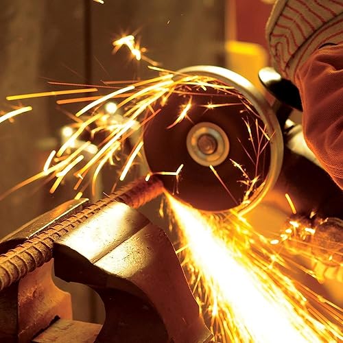 Miniatura 7 de Weiler 56095 Rueda de corte de 4 12 pulgadas, paquete de 5, rueda de corte de uso general, todos los metales, 4-12 pulgadas x .045 pulgadas x 78