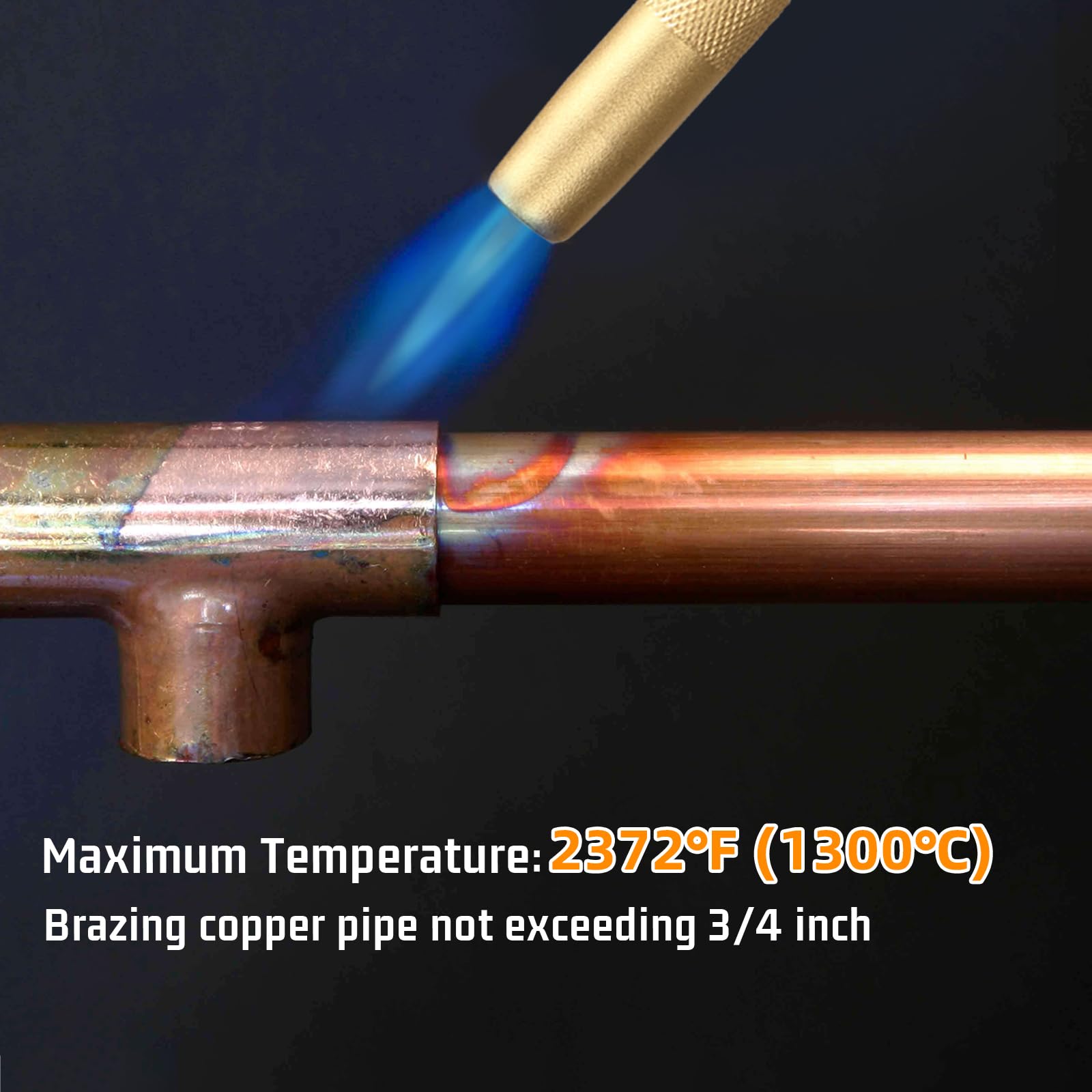 DOMINOX Propane Torch Head - Trigger Start -5