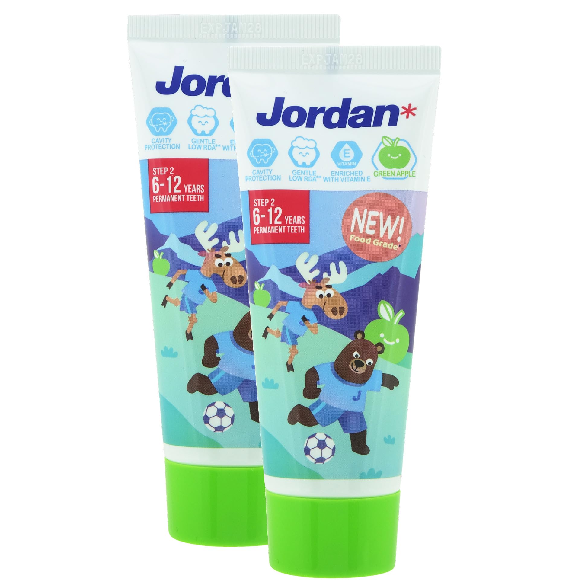リクエスト Jordan Kids Toothpaste | STEP 2 | Mild Fruity Flavours