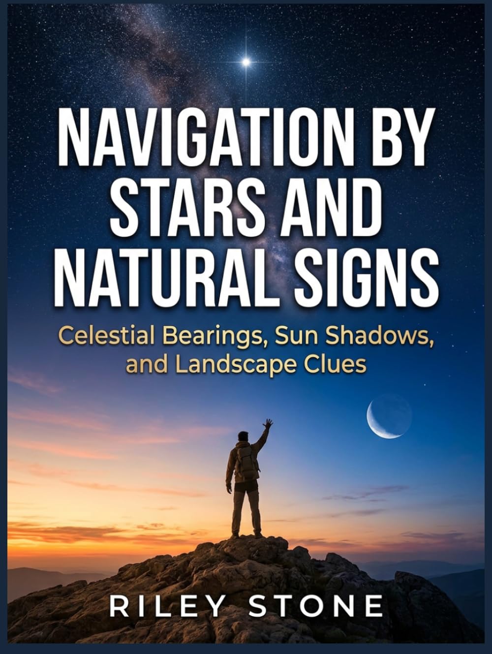 Navigation by Stars and Natural Signs: Celestial Bearings, Sun Shadows, and Landscape Clues