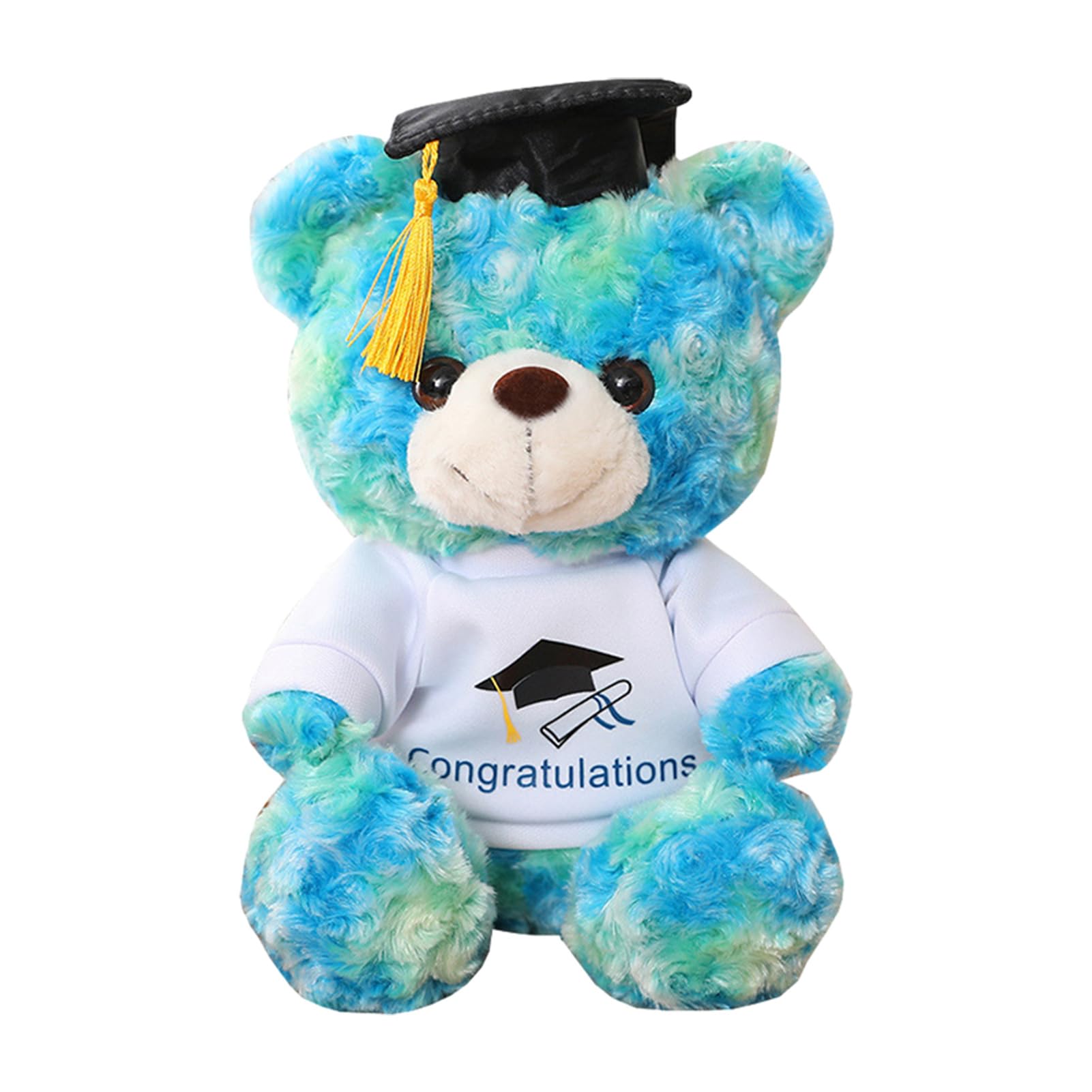Alaiyaky Graduation Bear, Stuffed Animal, Lovely Graduation Gift for Her, Plush Bear, Graduation Decoration, Congratulations, Classic, Unisex, Type B