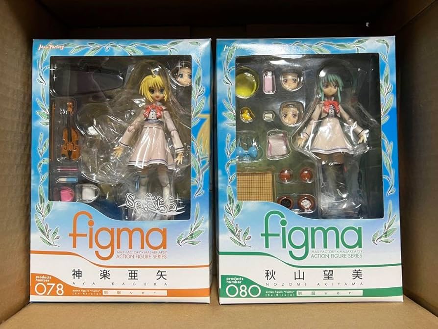 figma se・きらら 神楽亜矢 秋山望美 制服ver. セット figma 秋山望美 制服ver.
