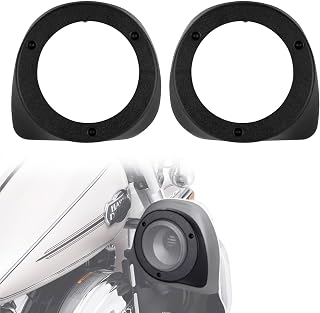 PSLER Motorcycle 6.5 inch Speaker Boxes Pod for Lower Fairing for Touring Ultra glide Electra Glide Street Glide Road Glide 1993-2025