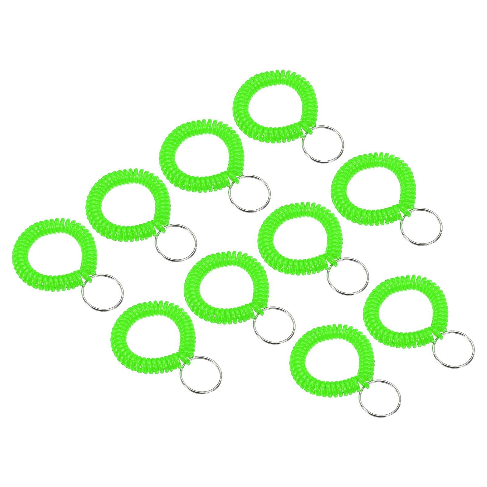 PATIKIL Spiral Wrist Coil Keychain