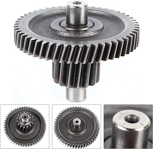 Miniatura 3 de Reemplazo para engranaje de transmisión final GY6 49cc 50cc 139QMB 4-STK Scooter Performance, relación de transmisión 15T52T, características